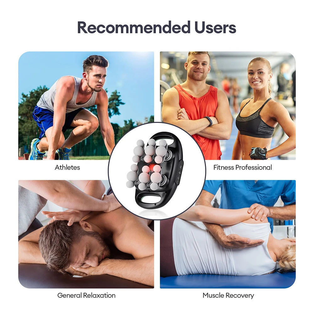 Iebilif Wireless Fascia Gun Deep Tissue Muscle Massager