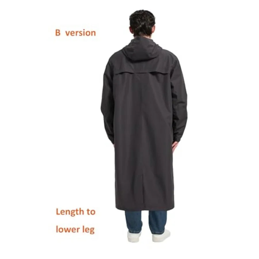 Waterproof Breathable Mens Rain Jacket With Hood And Mesh Lining