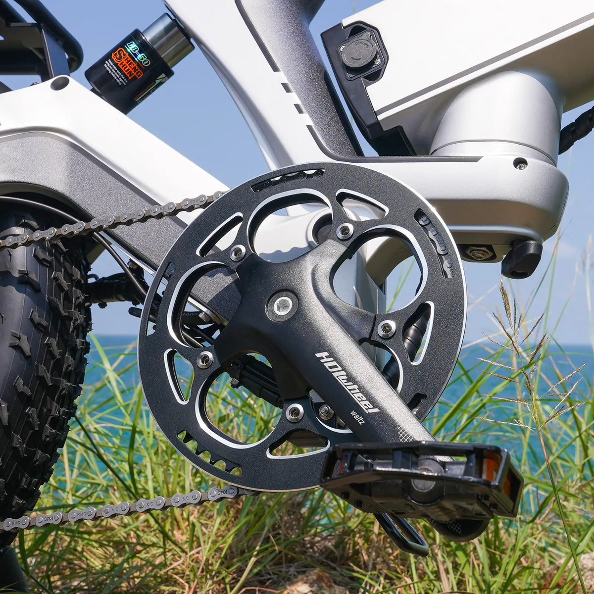 Cybervelo 2000W 3000W Peak EK6 Max EK6 2.0 Adults Folding Ebike 48V 40Ah Removable Waterproof Battery 30+MPH 150 Miles All Terrain Off Road Commute Electric Bicycle