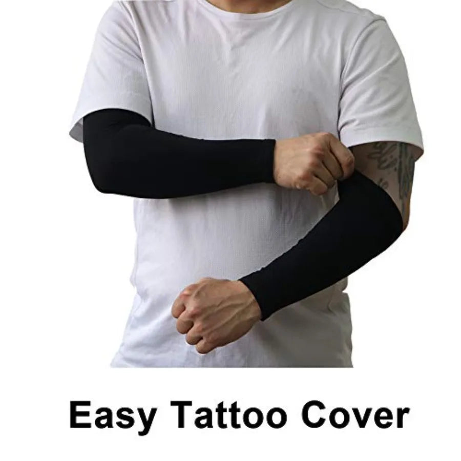 UV Protection Cooling Arm Sleeves For Men Women UPF 50