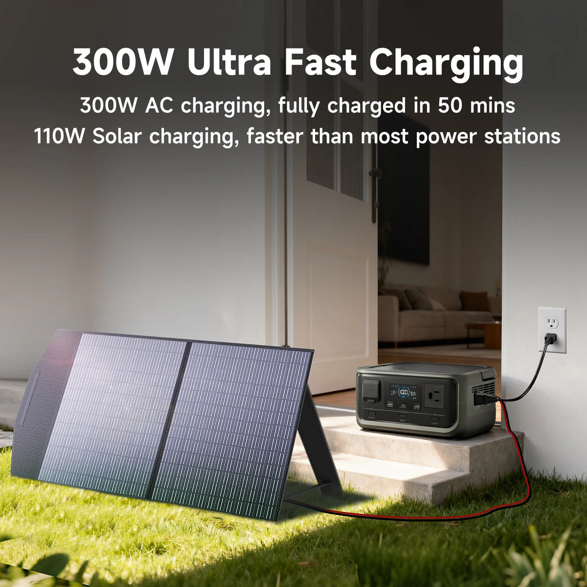 ALLPOWERS VOLIX P300 Portable Power Station With LiFePO4 Battery