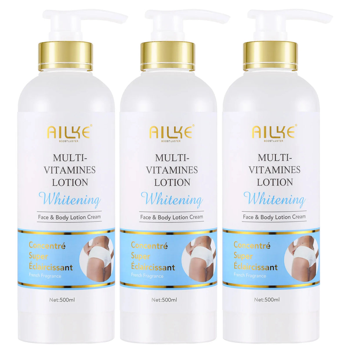 Ailke Multi Vitamin Whitening Body Lotion For Radiant Hydration