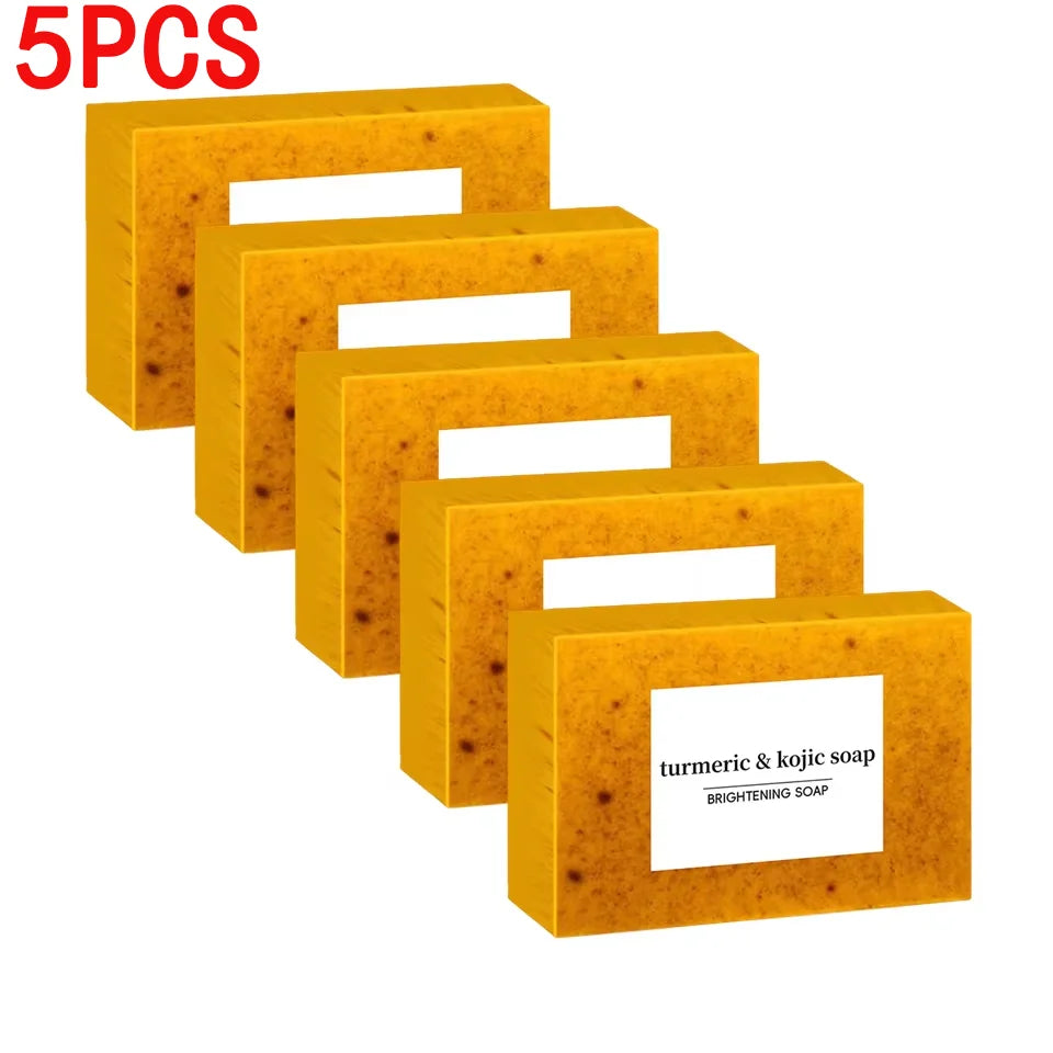 Natural Turmeric Handmade Facial And Body Brightening Soap Bar