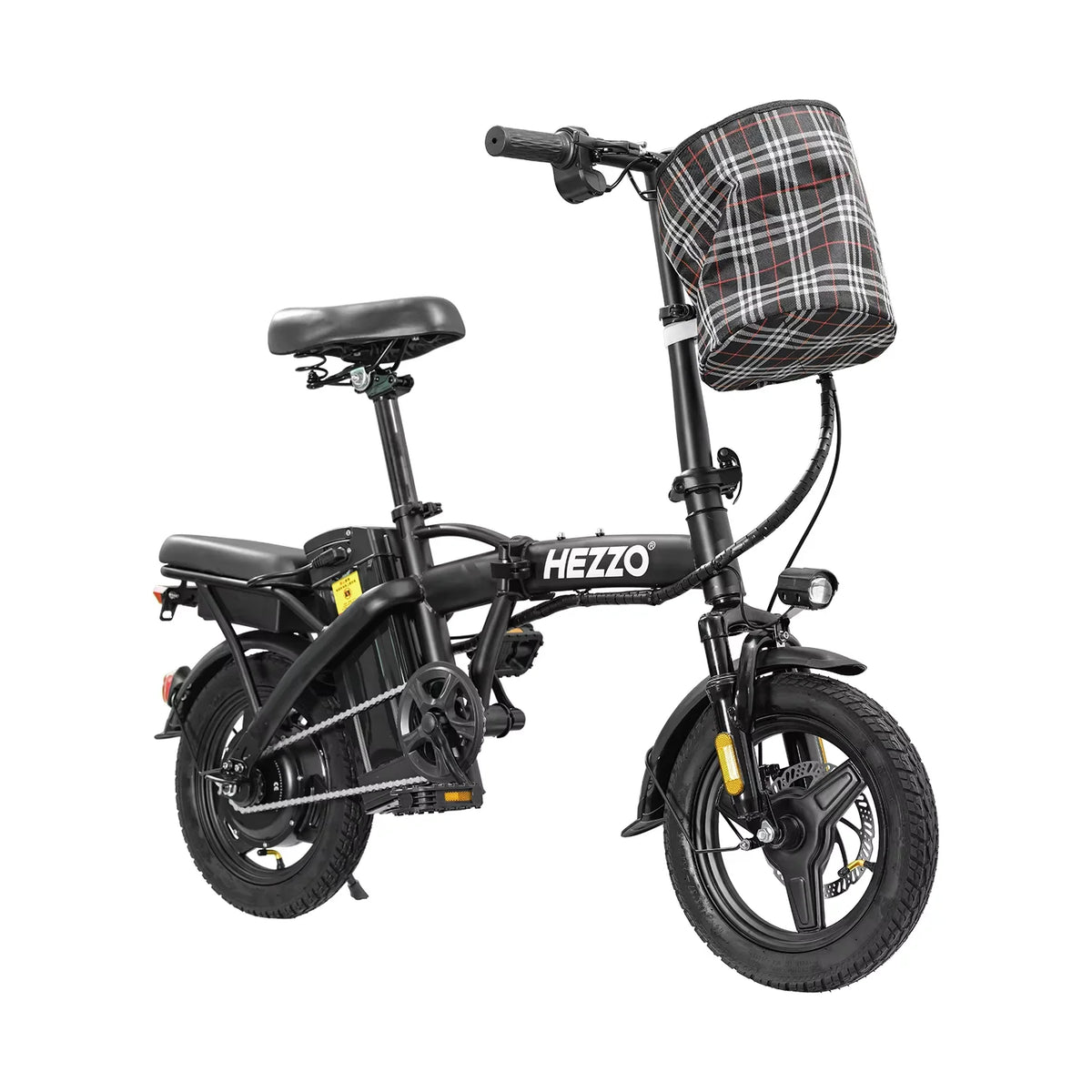 Hezzo T5 Lightweight Folding Electric Bike For Adults Commuter