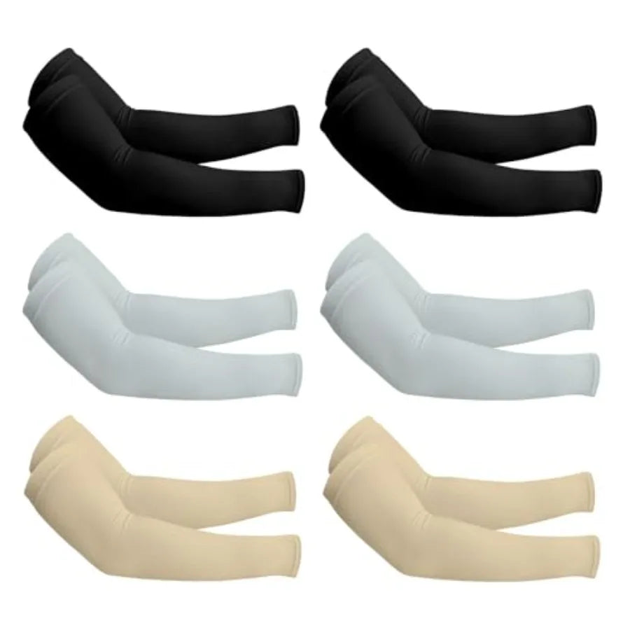UV Protection Cooling Arm Sleeves For Men Women UPF 50