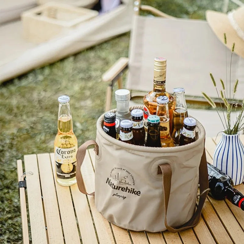 Naturehike Foldable Waterproof Camping Bucket For Travel Fishing