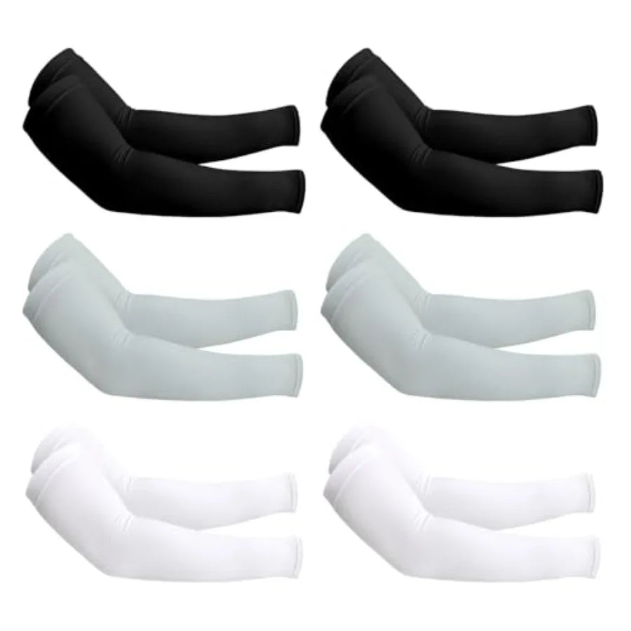 UV Protection Cooling Arm Sleeves For Men Women UPF 50
