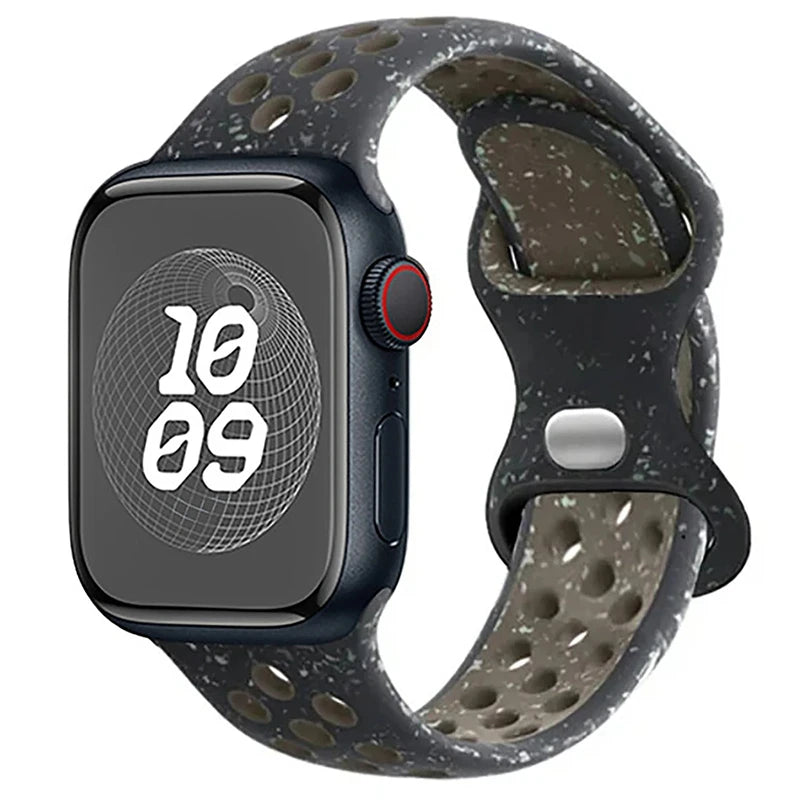 Strap For Apple Watch Band 44mm 49mm 45mm 40mm 41mm 38mm 42mm correa Breathable sports bracelet iwatch series 8 SE 7 6 5 9 Ultra