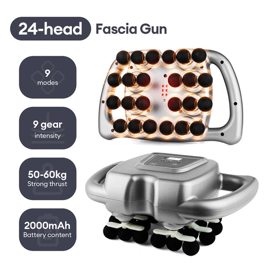 Iebilif Wireless Fascia Gun Deep Tissue Muscle Massager
