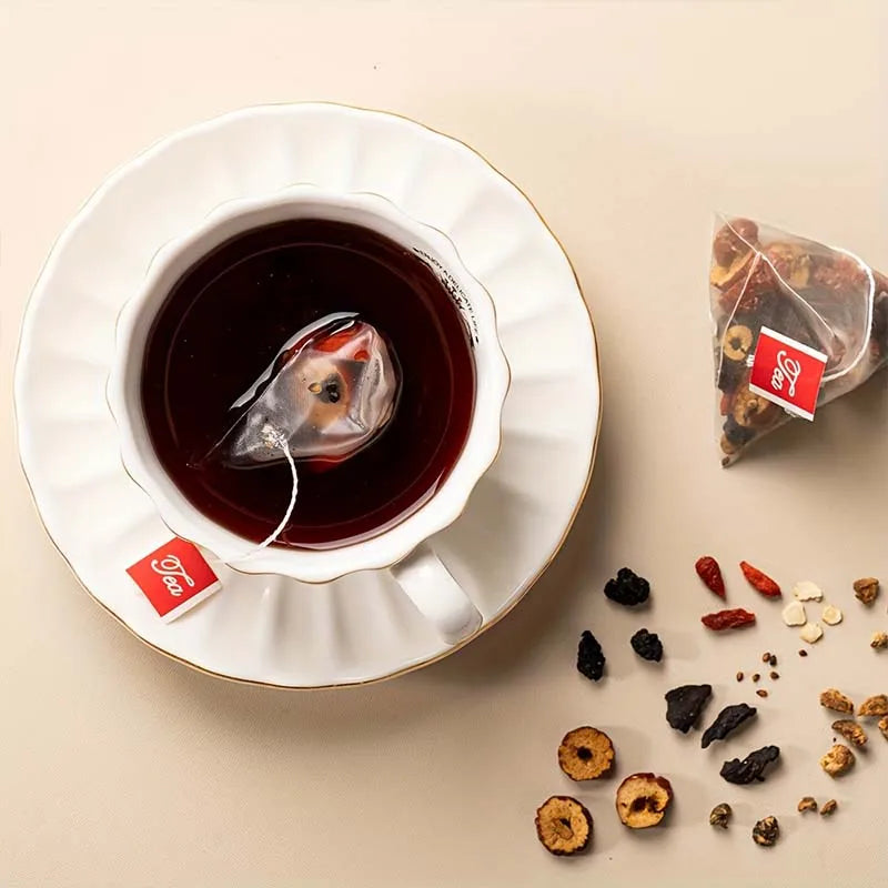 Ginseng Six Treasures Traditional Chinese Herbal Tea For Kidney Wellness