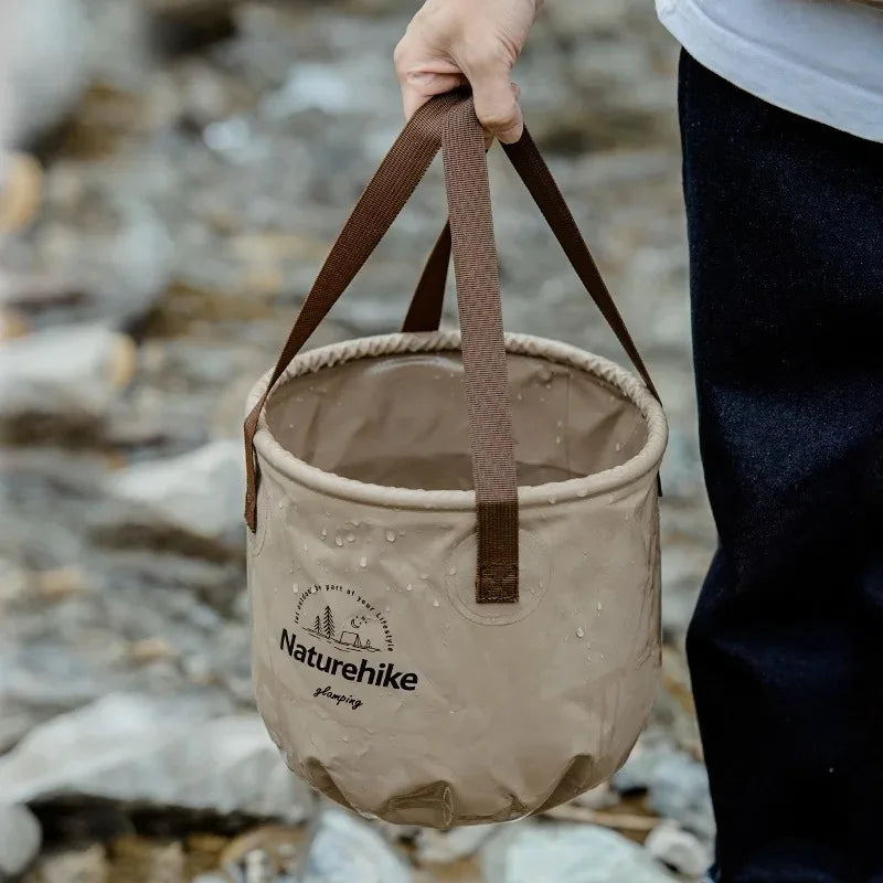 Naturehike Foldable Waterproof Camping Bucket For Travel Fishing