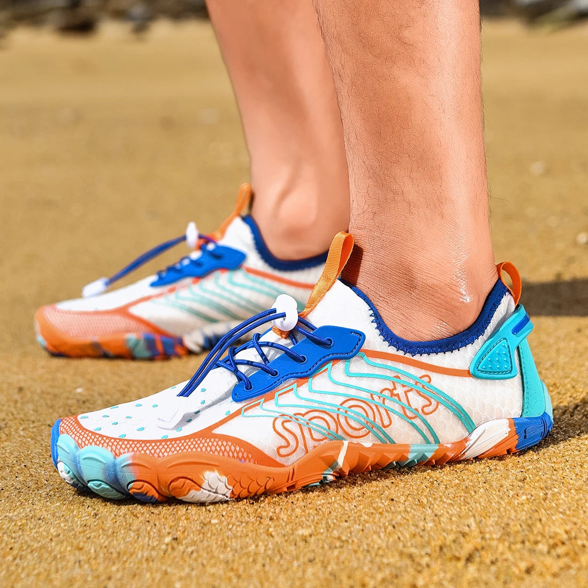Women Quick Dry Barefoot Water Shoes For Beach Swimming