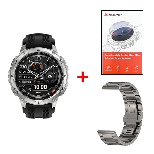 Kospet Tank T4 Smart Watch Offering Gps And Health Tracking