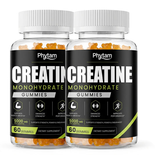 Phytam Charge Creatine Monohydrate Bear Gummies For Athletic Performance