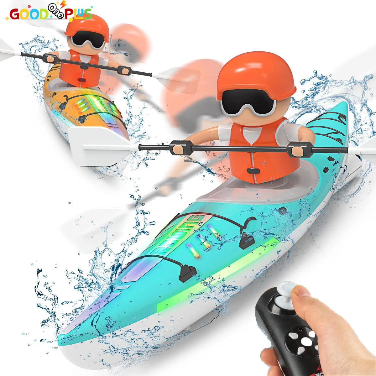 Conusea Remote Control Kayak Racing Boat With Fast Speed Performance