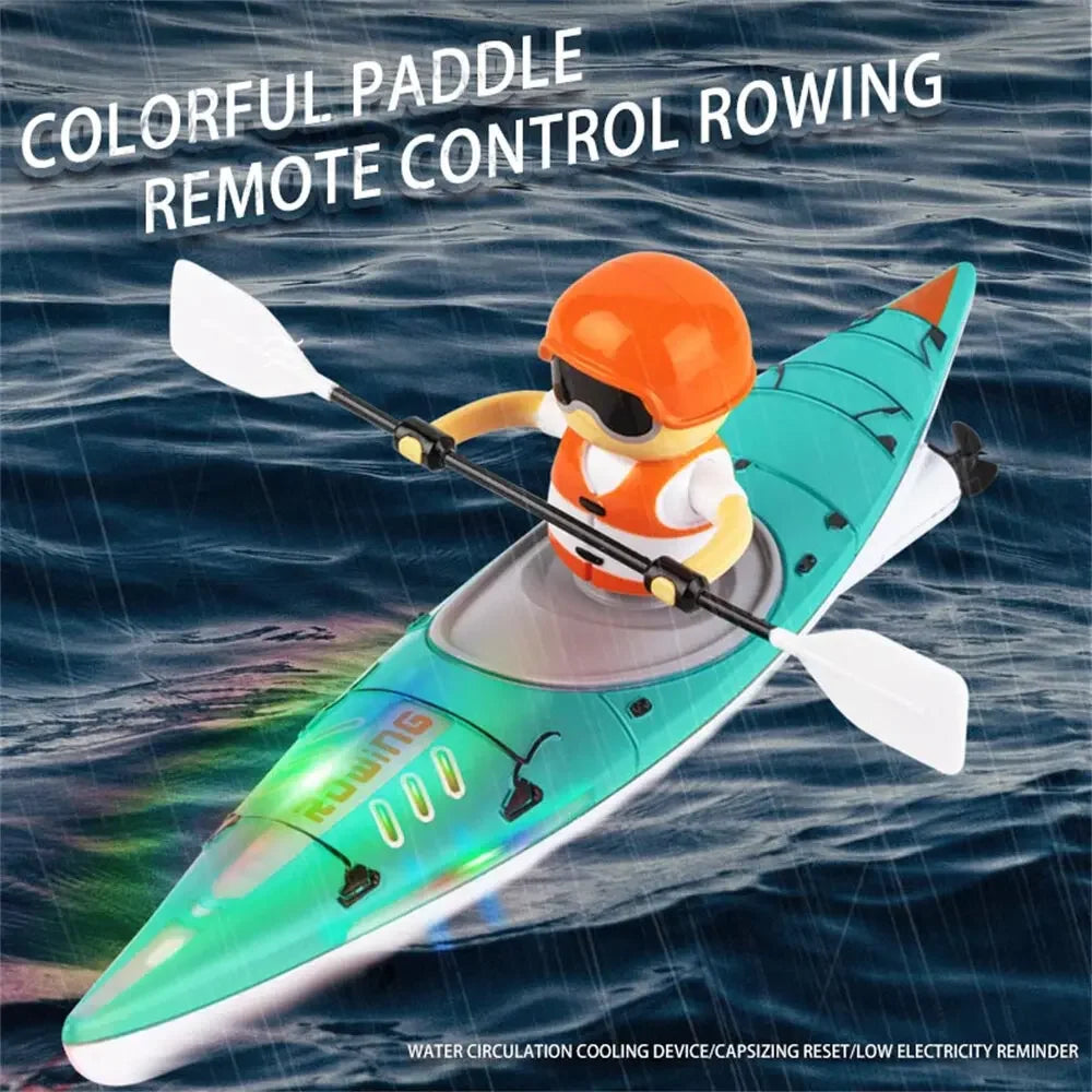 Conusea Remote Control Kayak Racing Boat With Fast Speed Performance