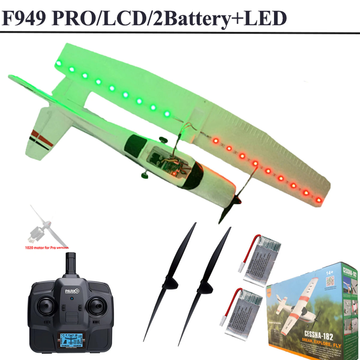 Wltoys F949 3Ch Rc Fixed Wing Airplane With Gyro Stabilizer