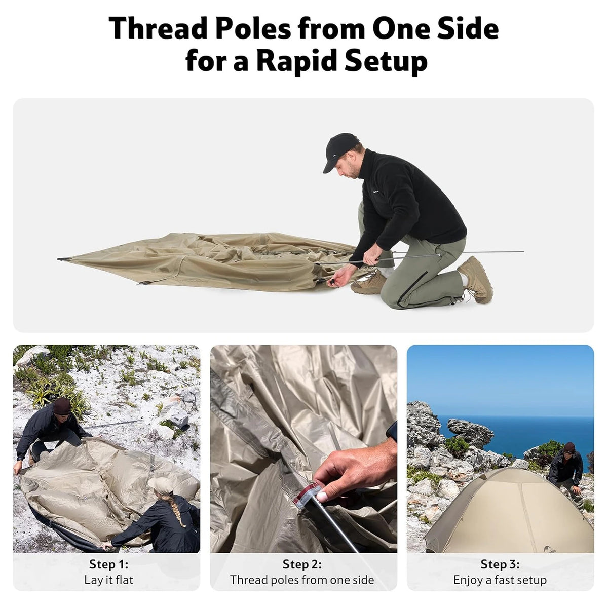 Naturehike Giling UL PRO Waterproof Backpacking Tent