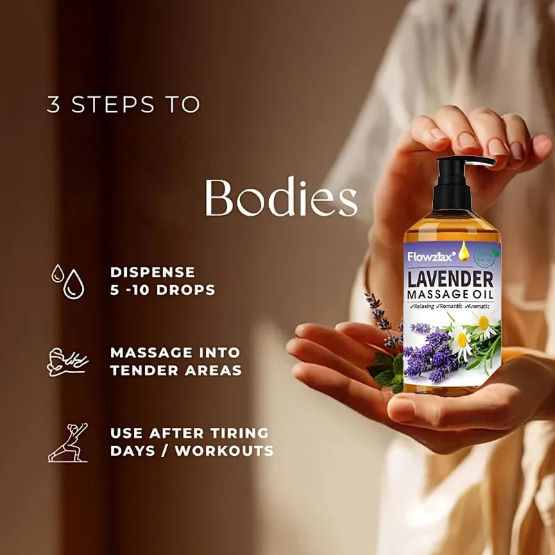 Pure Castor Oil Moisturizer Hair Skin Nails With Massage Balls