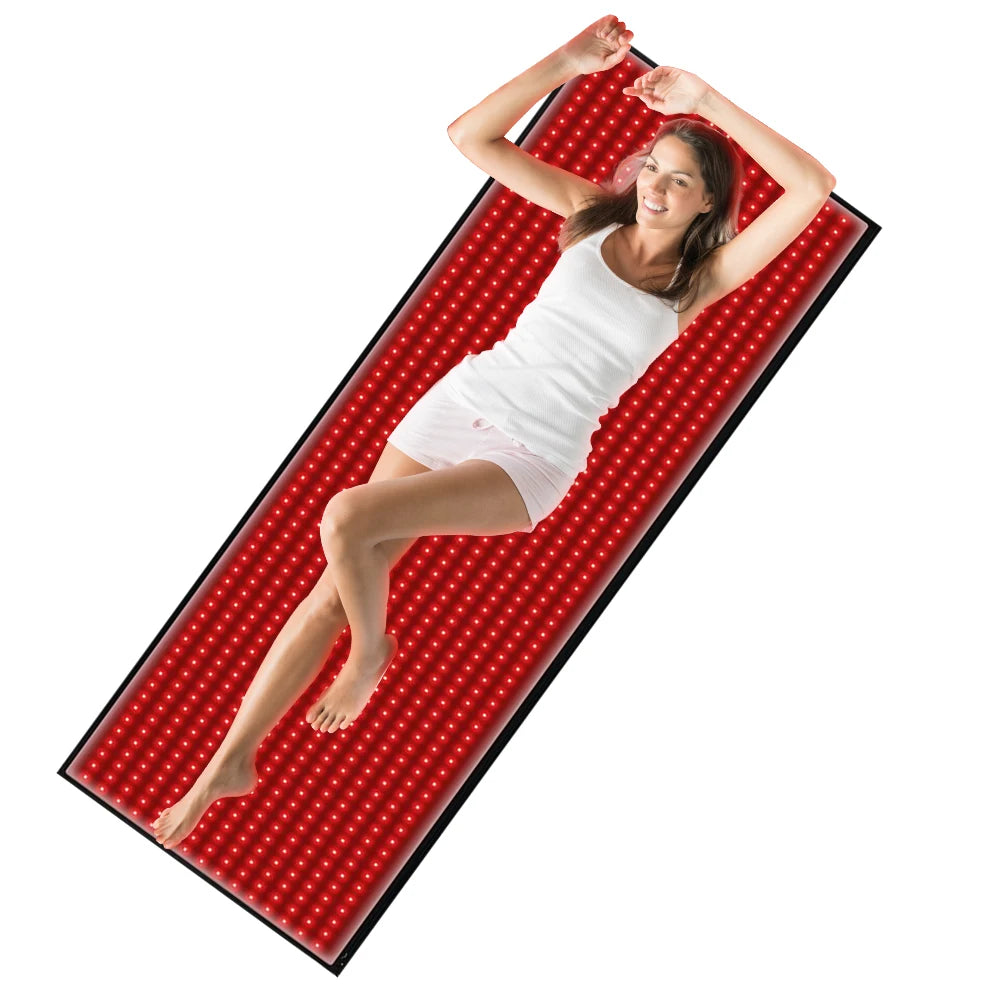 Premium Full Body Red Light Therapy Mat With LED Panels