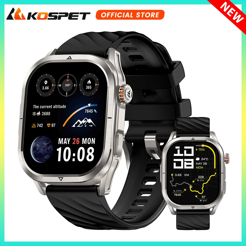Kospet Magic P10 GPS Smartwatch With Amoled Display And Waterproof