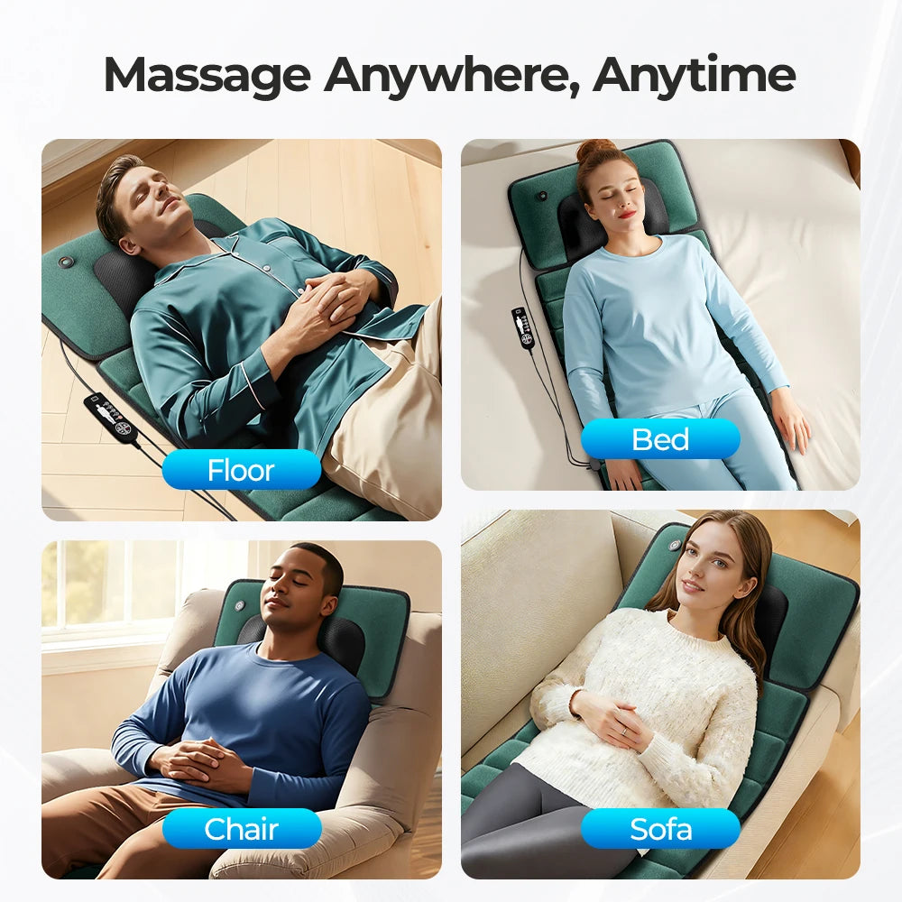 Homemassa 10 Motor Full Body Vibration Massage Mat