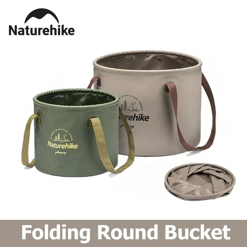Naturehike Foldable Waterproof Camping Bucket For Travel Fishing