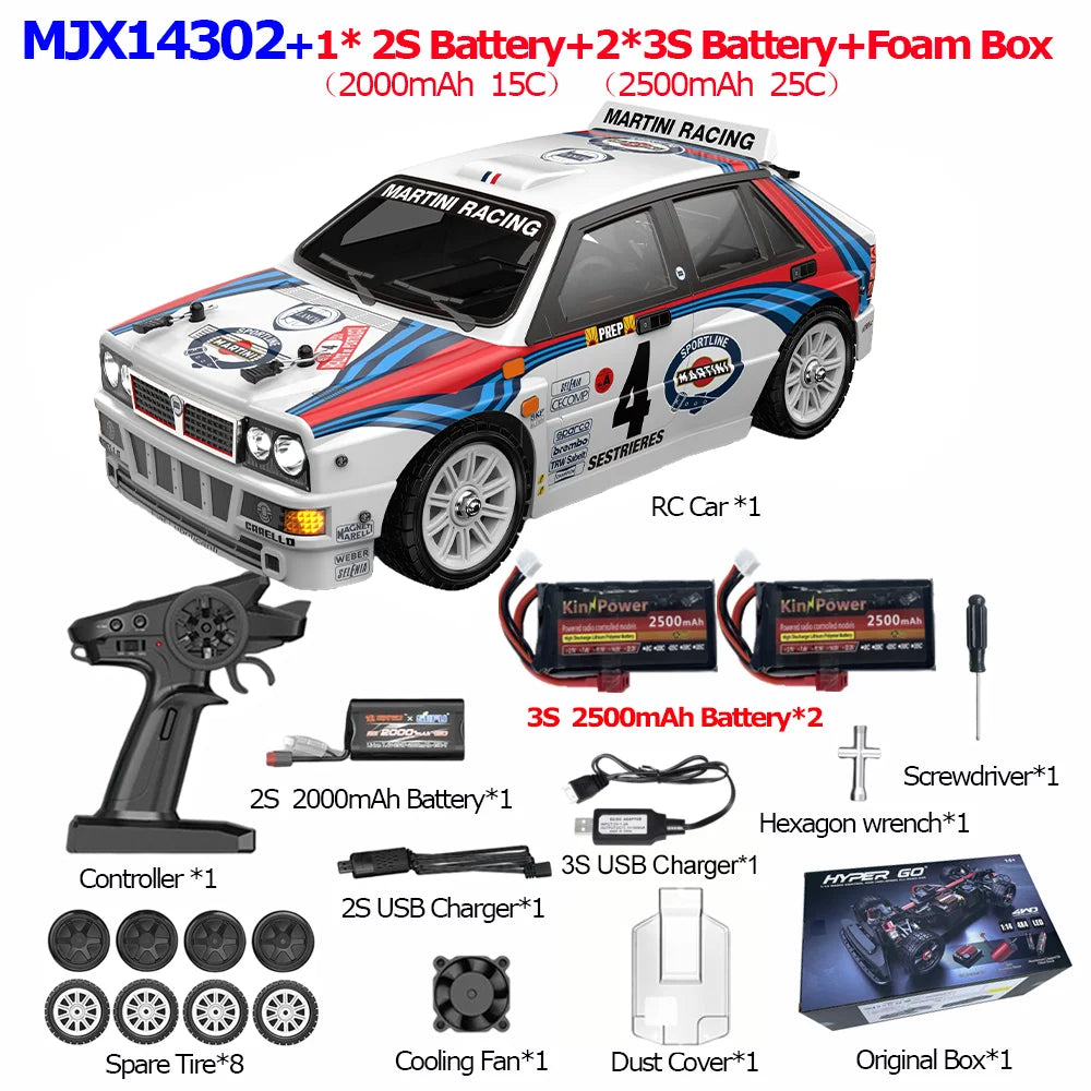 MJX Hyper Go RC Drift Car With Gyroscope Electric Toy