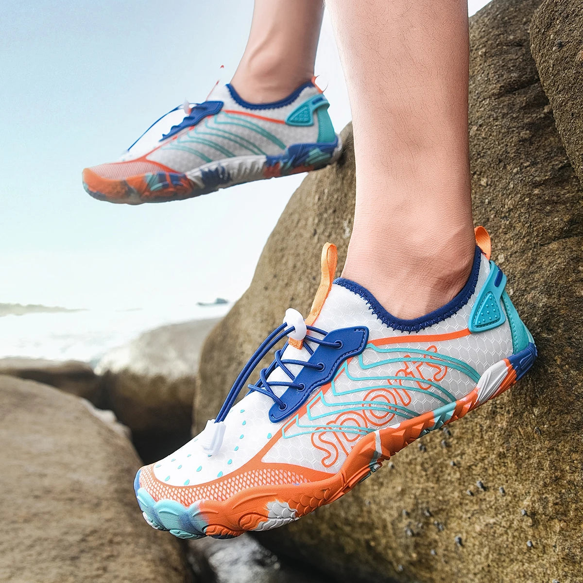 Quick Dry Barefoot Water Shoes Breathable Aqua Beach Sneakers