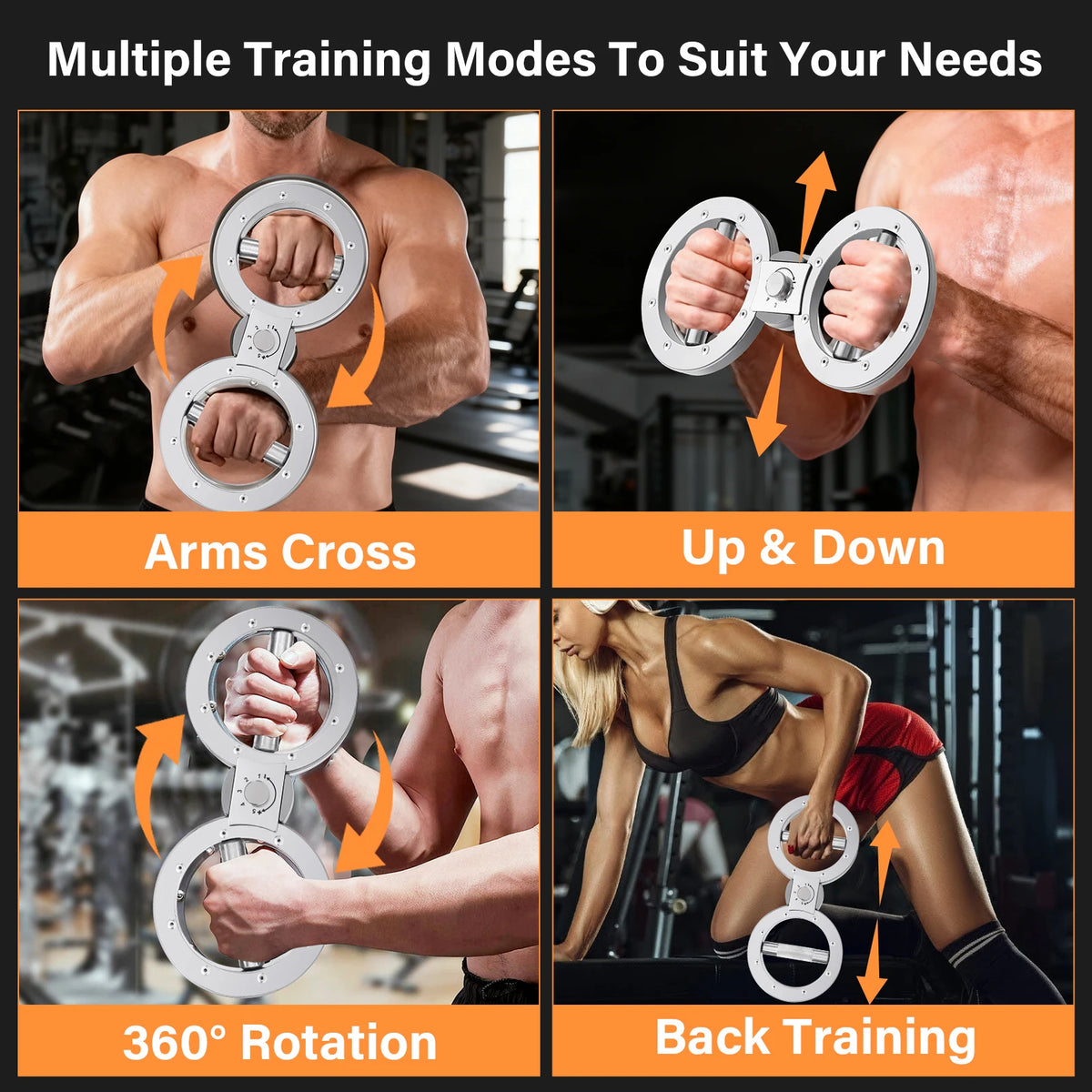 Adjustable Grip Strength Trainer For Forearm And Hand Exercises