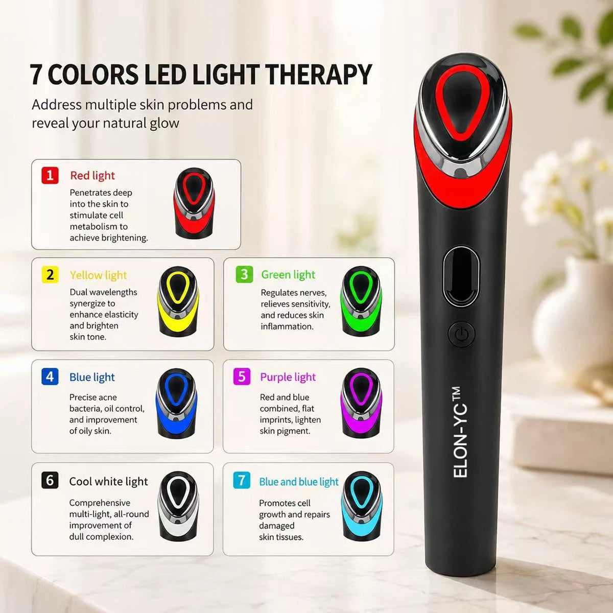 EMS Microcurrent Face Massager For Home Skin Lifting Therapy Device