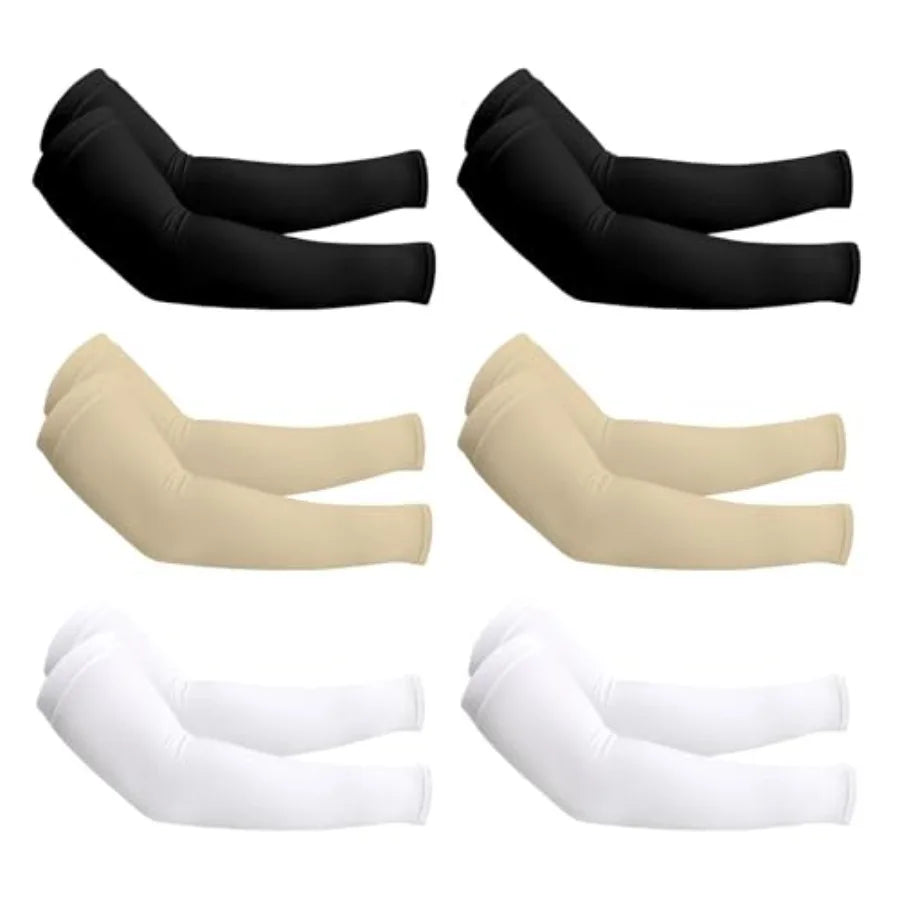 UV Protection Cooling Arm Sleeves For Men Women UPF 50