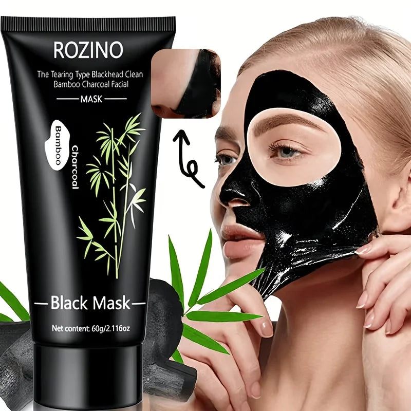 Rozino Bamboo Charcoal Tear Off Face Mask Deep Cleansing