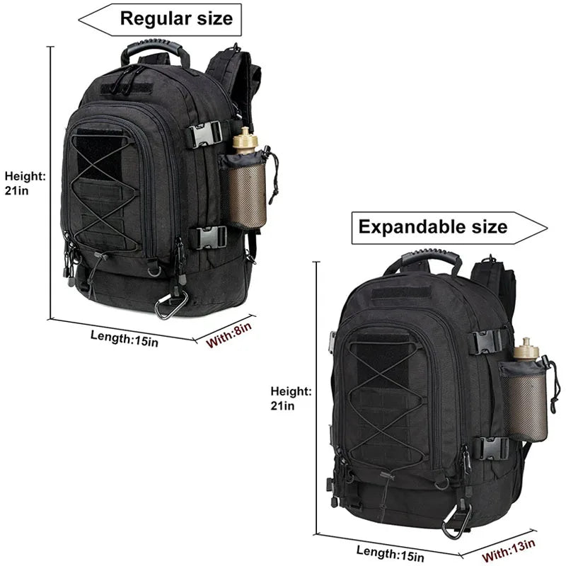 Lqarmy Tactical Molle Backpack For Military Hiking And Outdoor Camping