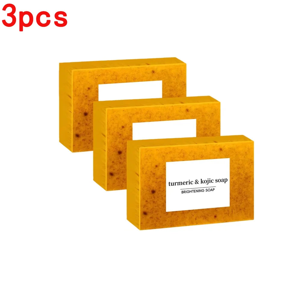 Natural Turmeric Handmade Facial And Body Brightening Soap Bar