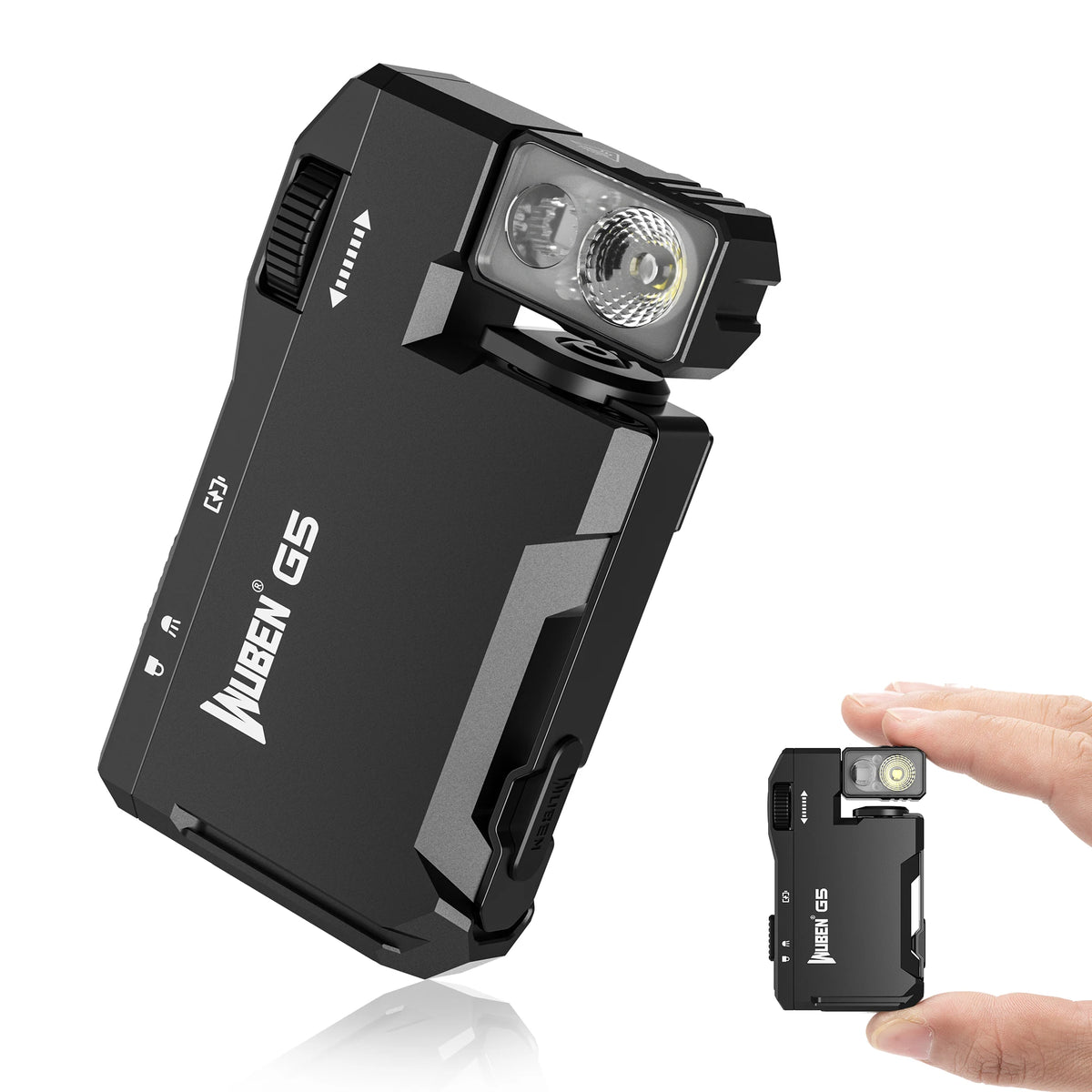 Wuben G5 Magnetic Led Flashlight Usb C Rechargeable Edc