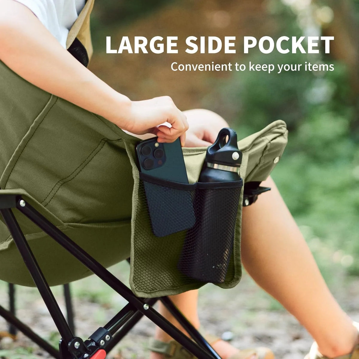Naturehike High Back Folding Moon Camping Lounge Chair