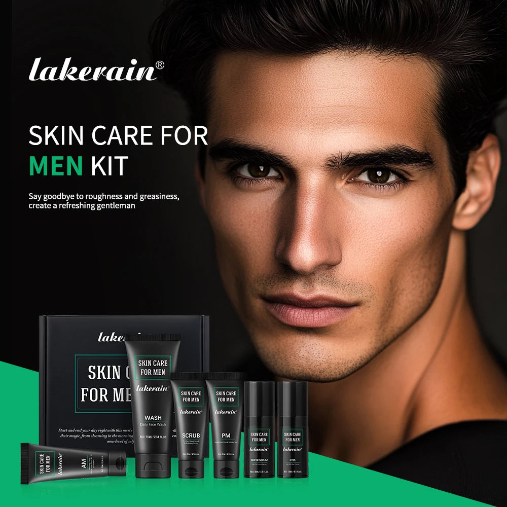 Lakerain Hydrating Oil Control Facial Skin Care Set SPF