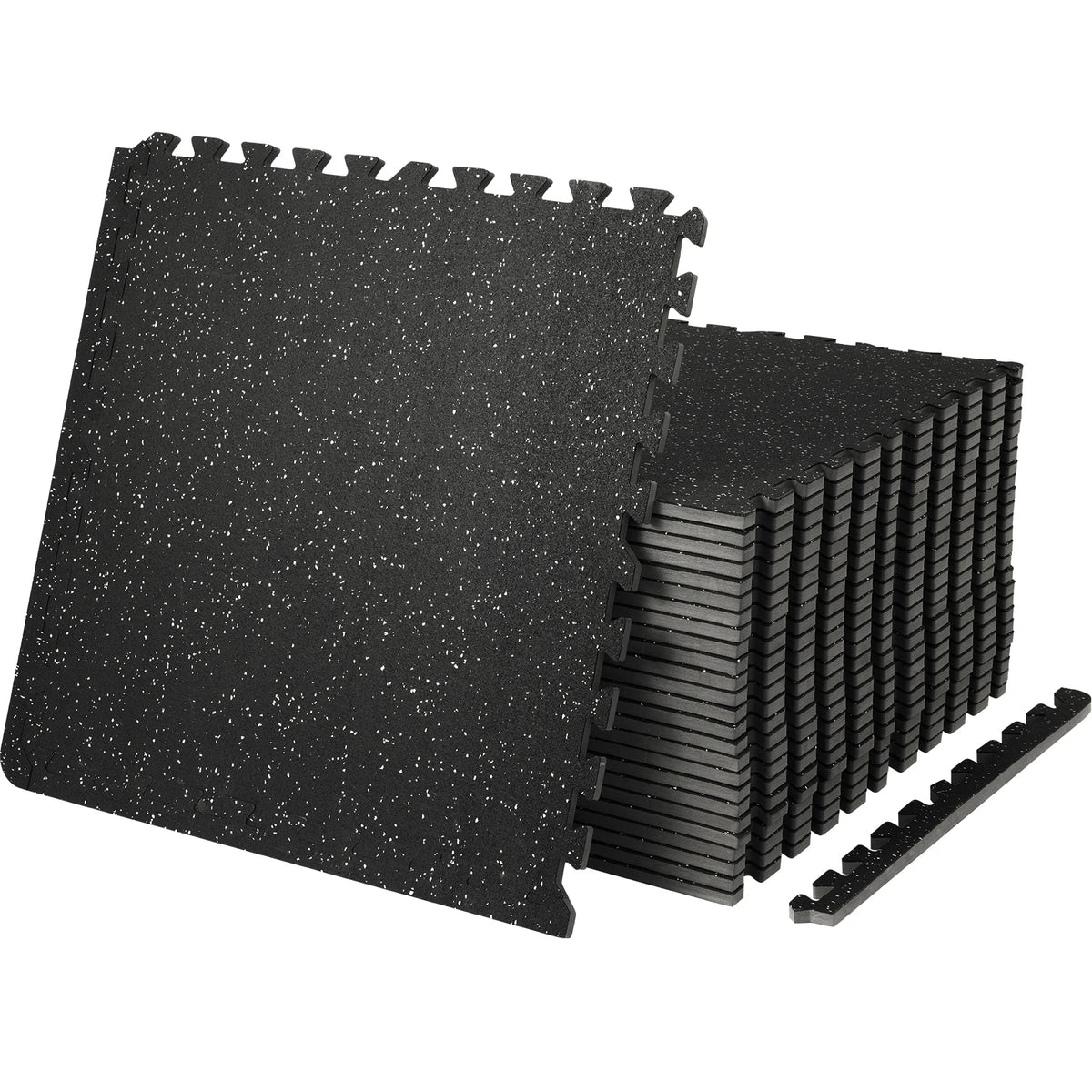 SucceBuy Interlocking Eva Foam And Rubber Gym Floor Exercise Mats