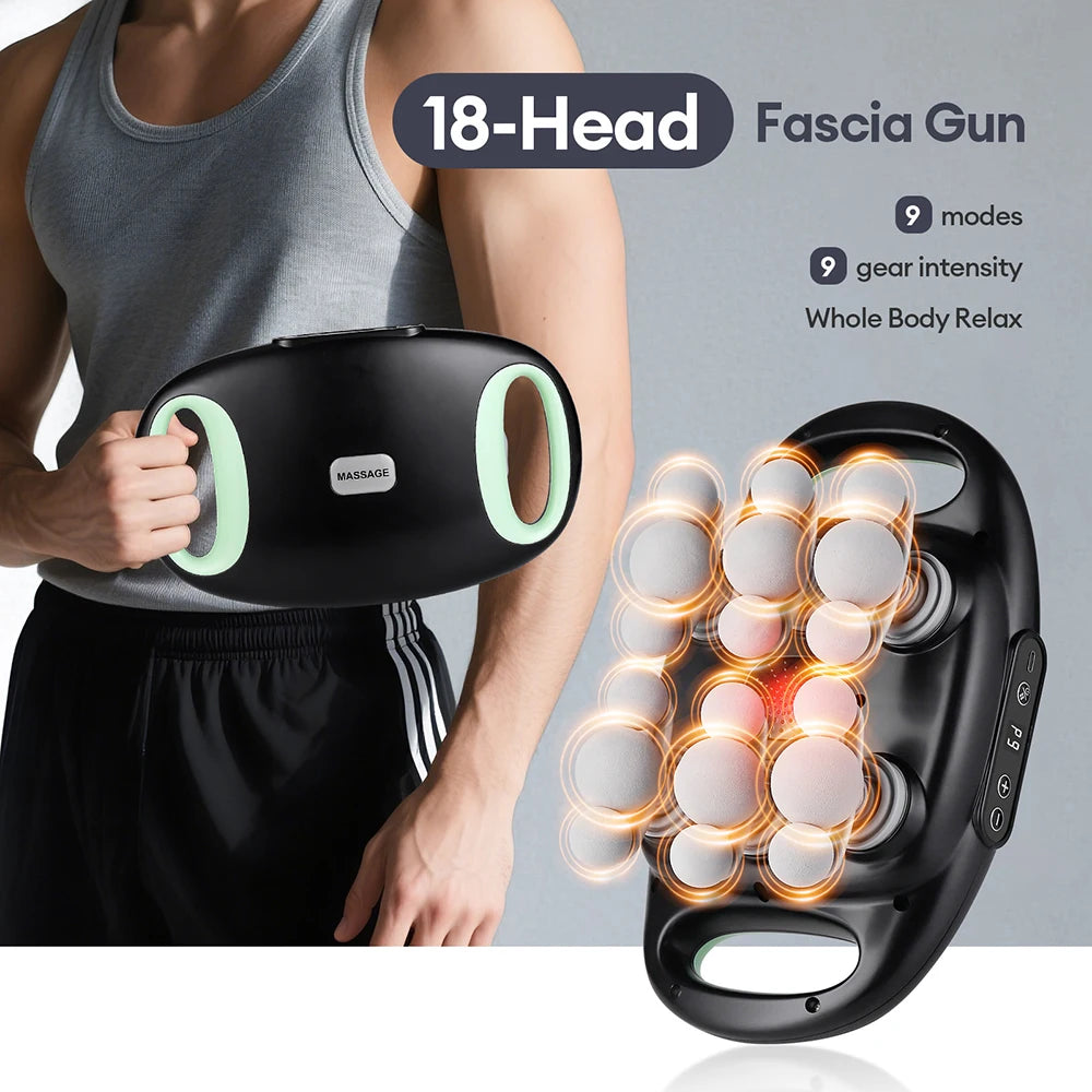 Iebilif Wireless Fascia Gun Deep Tissue Muscle Massager