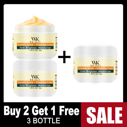 Wk Jaly Turmeric Brightening Facial Cream For Acne Care
