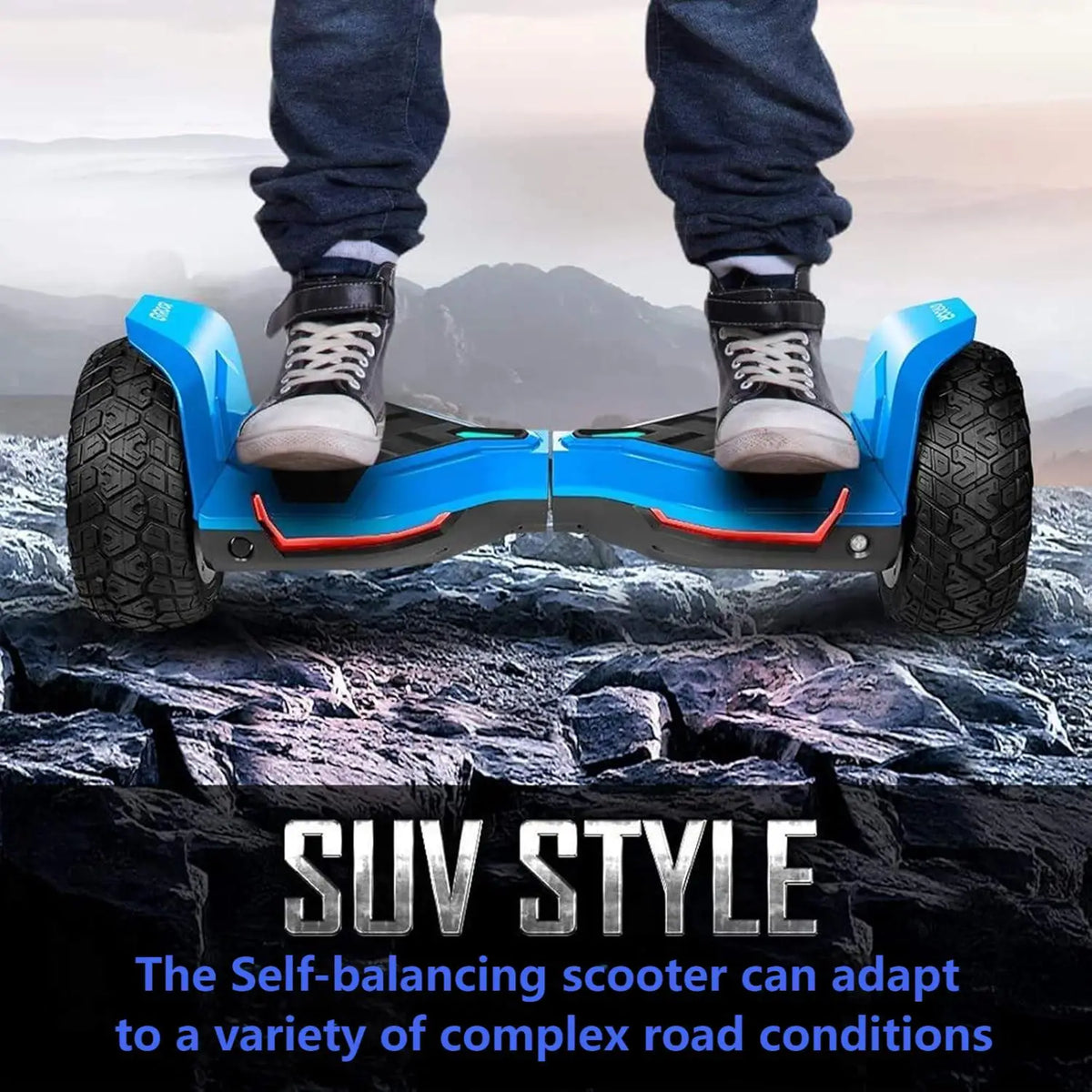 Electric Self Balancing Scooter With LED Lights And Music Speaker