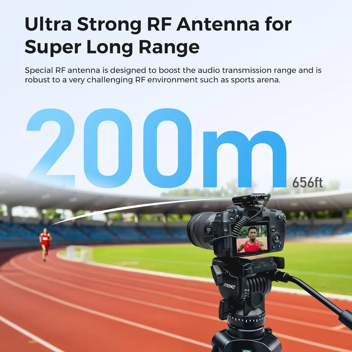 NearStream Wireless Lavalier Microphone With AI Noise Cancellation