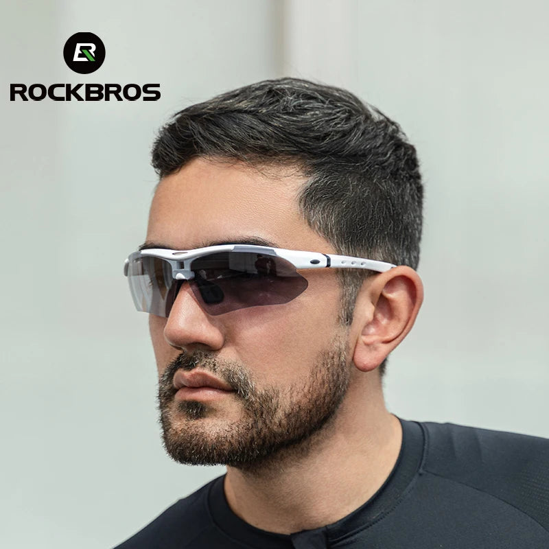 Rockbros Polarized Cycling Sunglasses With Replaceable Lenses