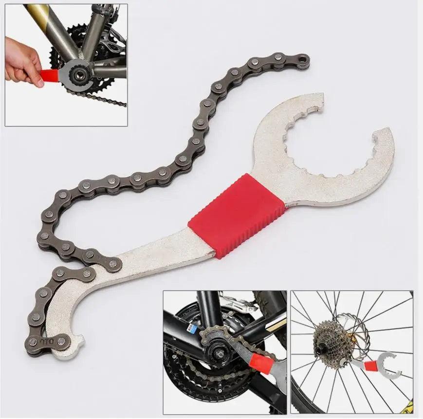 Complete Bicycle Tool Kit for Chain Breaker and Crank Removal