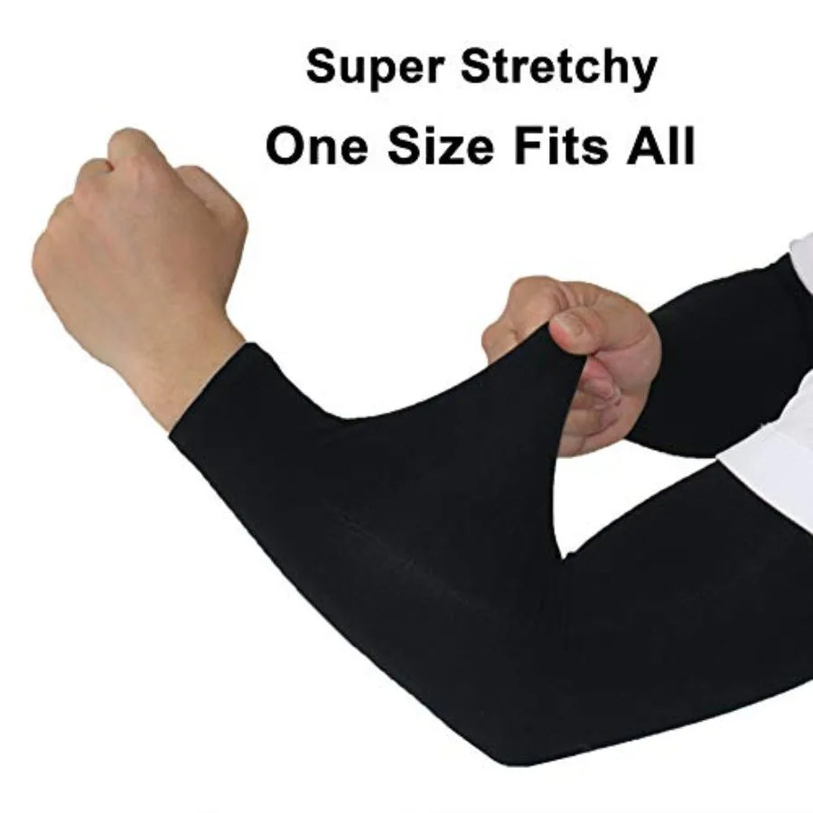 UV Protection Cooling Arm Sleeves For Men Women UPF 50