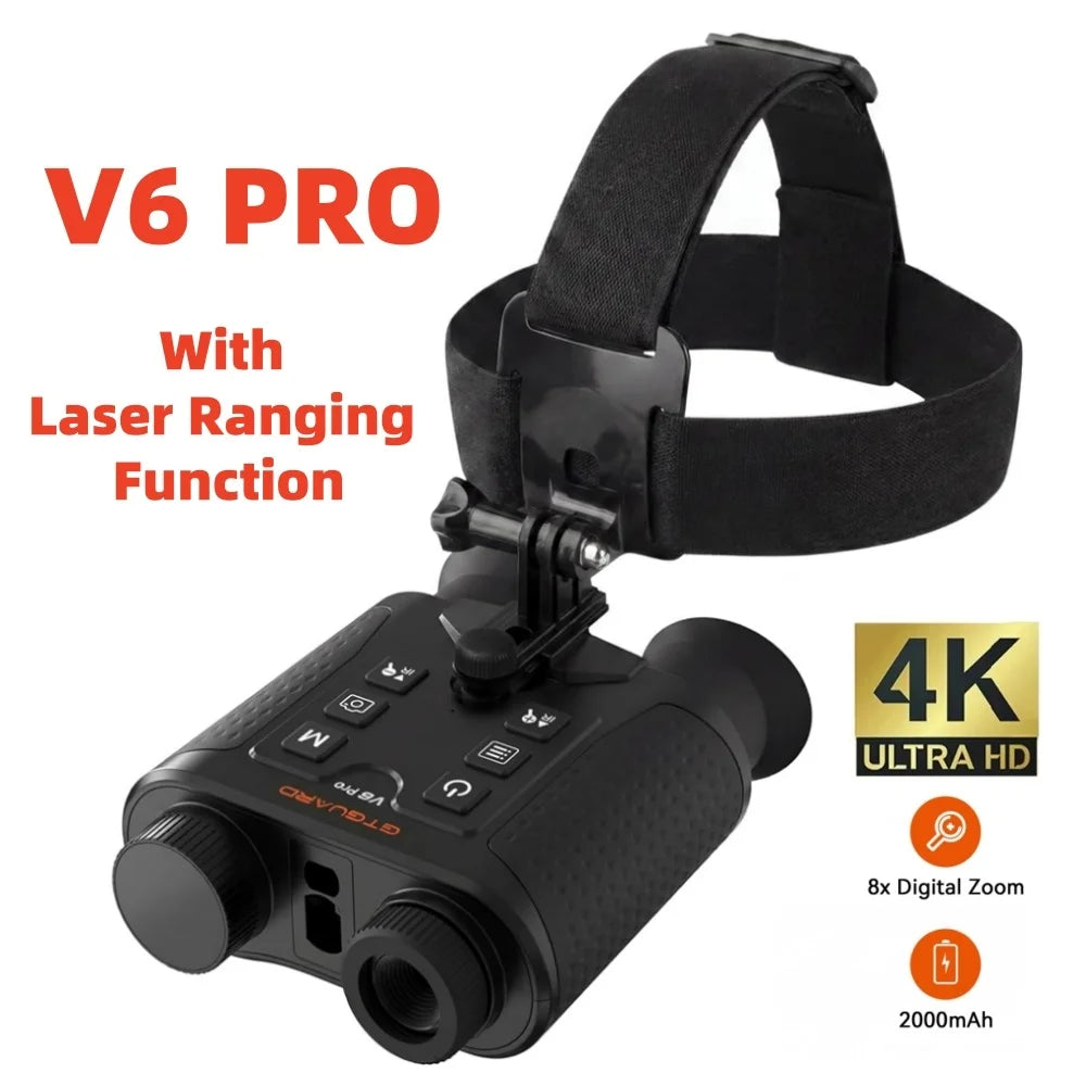GTMEDIA V6 Pro Infrared Night Vision Binoculars With Digital Zoom