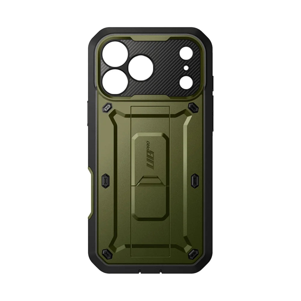 SUPCASE Rugged Shockproof iPhone Case With Stand And Screen Protector