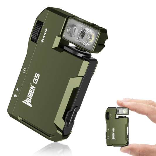 Wuben G5 Magnetic Led Flashlight Usb C Rechargeable Edc