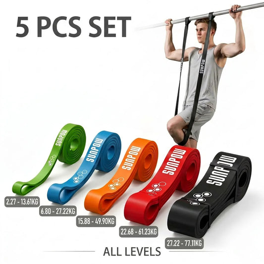 Sunpow Heavy Duty Latex Pull Up Assistance Resistance Bands
